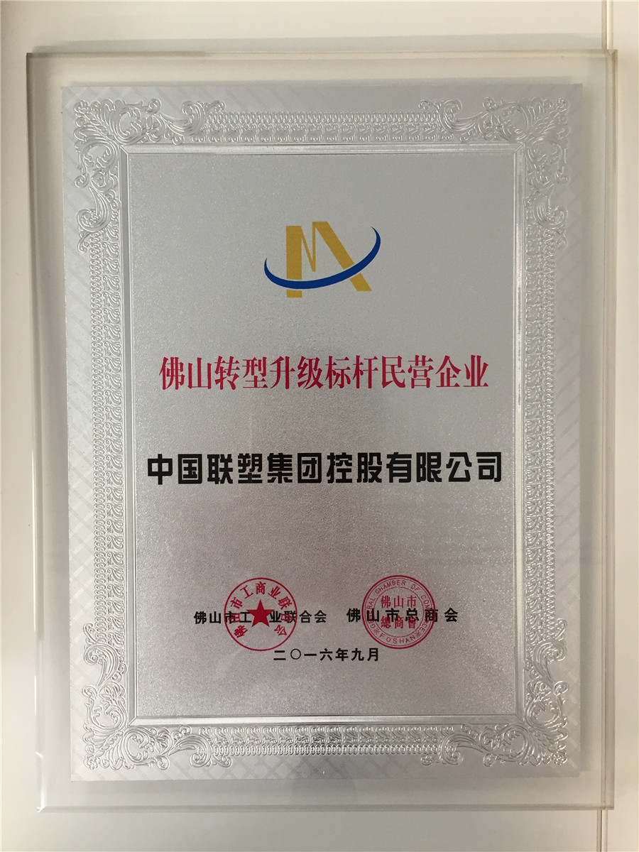 佛山轉(zhuǎn)型升級(jí)標(biāo)桿民營企業(yè)(中國聯(lián)塑)