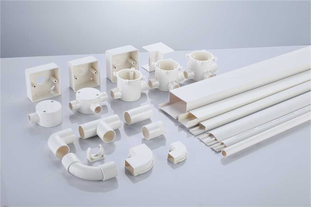 聯(lián)塑阻燃絕緣PVC電線槽、電工套管
